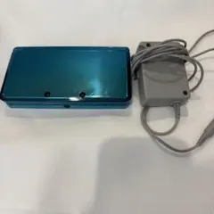 Nintendo 3DS 本体 アクアブルー　ACアダプター付き