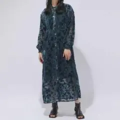 2026SS 完売色 新品 HARE ジャガードVネックワンピース グリーン 