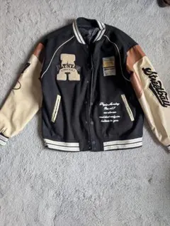 マジで最終値下げ、超美品】XLARGE スタジャン ブラック Lサイズ 