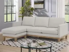 Thomasville リバーシブルカウチソファー2ピース　3人掛け ソファー