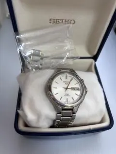 【SEIKO】セイコー AGS スピリット チタン シースルーバック　スケルトン