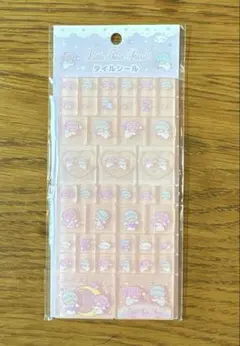 リトルツインスターズ　エンジェル　タイルシール　キキララ