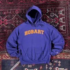 champion カレッジロゴ プルオーバー パーカー パープル M