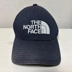 THE NORTH FACE キャップ ネイビー　フリーサイズ 刺繍ロゴのサムネイル