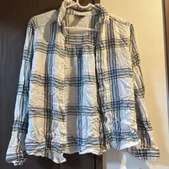 Eddie Bauer チェック柄 長袖シャツ XS