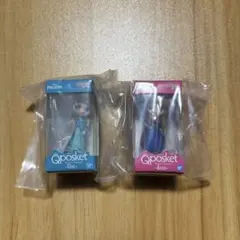 ディズニー Qposket ミニチュアコレクション2 アナ エルサ