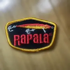 ラパラ　rapala アップリケ　ワッペン　シーバス　バス