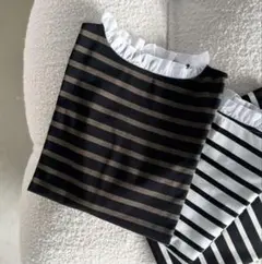 新品未使用　St.cecilia garlish パリジェンヌカットソーブラック 訳あり girlish St.cecilia パリジェンヌカットソー ブラック - メルカリ