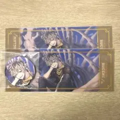 ツイステ　寮服　缶バッジ　クリアカード　ラギー