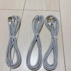 iphone 充電 ケーブル【MFi認証】ライトニング 2M 3本セット 充電器