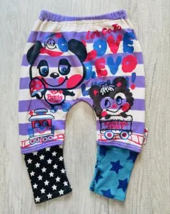 ☆ラブレボ☆キノコパンディサルエルパンツ☆130㌢☆used☆