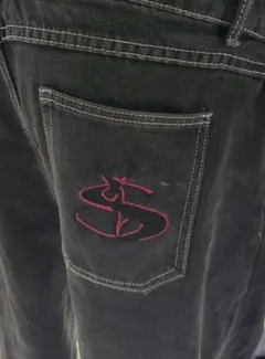 ワイドデニムパンツ