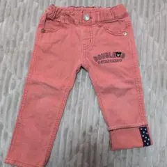 ミキハウス ダブルB ズボン 90cm ピンク ダブルビー DOUBLE.B