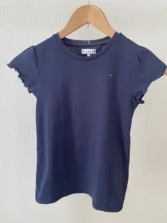 メルカリ便 ⭐︎ TOMMY HILFIGER 女児 紺色Ｔシャツ 120cm
