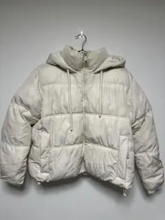 Zara ザラ　白/ホワイト　ダウンジャケット