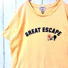 ジャーナルスタンダード Tシャツ イエロー 黄 M アメカジ ヴィンテージ風のサムネイル