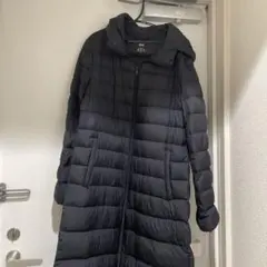 UNIQLO ウルトラライトダウンジャケット Lサイズ　ロング　黒