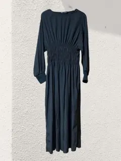 ウエストシャーリングワンピース