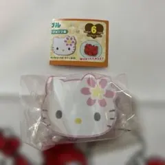 新品未開封 minimini折りたたみテーブル　ダイカットハローキティ（お花）