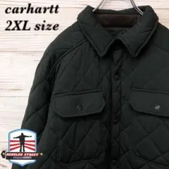 《希少》ザノースフェイス☆キルティングジャケット 2XL グリーン JK380