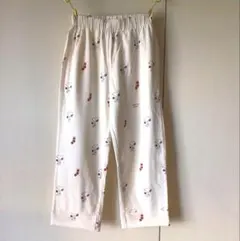 00s I♡NY パジャマパンツ イージーパンツ ニューヨーク ホワイト