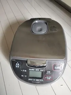 SHARP KS-S10J-S ジャー炊飯器 本体5.5合シルバー系 - メルカリ