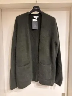 【メルカリ市限定特価】 美品　BEAUTY&YOUTH グリーン カーディガン