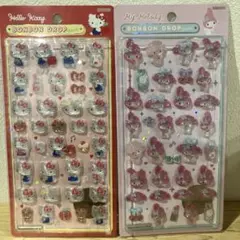 【国内正規品】 ハローキティ　キティ　マイメロボンボンドロップシール　 第1弾