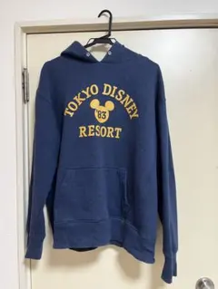 東京ディズニーリゾート パーカー LL ネイビー