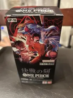 ONE PIECEカード 決戦の刻 OP-16 BOX テープカット - メルカリ