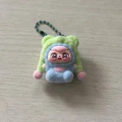 LOVEブーケもこもこハットキャラクターキーホルダー　フロッキー