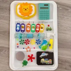 1-57 ビジーボード　ビジーバッグ　ハンドメイド　知育玩具