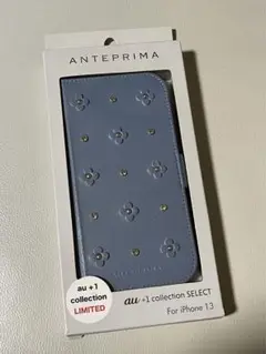 ANTEPRIMA APE(au限定) ブックタイプケース/ ブルー