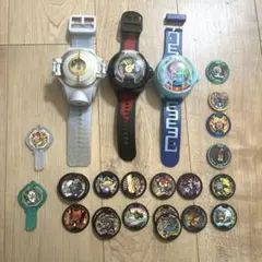 妖怪ウォッチ 3本セット メダル付き