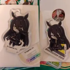 ウマ娘 DAISO マンハッタンカフェ アクリルスタンド アクリルキーホルダー、