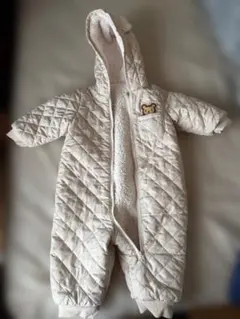 ベージュ キルティング アウター ~80cm