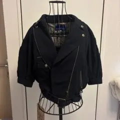 【稀少】BURBERRY BLUE LABEL ライダースジャケット 38のサムネイル