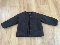 ブラック キルティングアウター 95