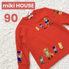 mikiHOUSE ミキハウス トレーナー プッチー 90 日本製
