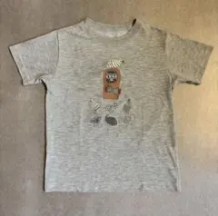 mont-bell WIC.T 鳥と山男 キッズ Tシャツ 130 グレーのサムネイル