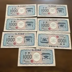 肉の青木商店の金券