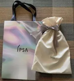 IPSA 虹色グラデーション ショッパー　巾着袋のサムネイル