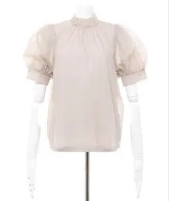 INGNI 半袖シフォンブラウス