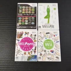 Wiiソフト4本セット