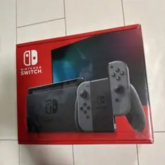 新品未使用・ナイロン梱包　Nintendo Switch 本体 グレー 新型