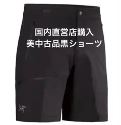 【国内直営店購入】アークテリクスガンライトウェイトショーツ30サイズ黒美中古品のサムネイル