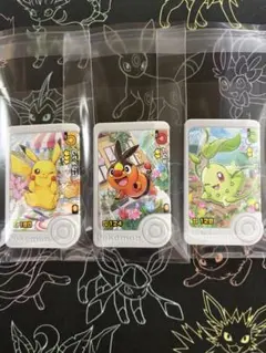 ［キュートパラレル］【ピカチュウ、チコリータ、ポカブ】(3点)ポケモンフレンダ