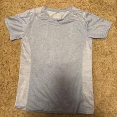ライトブルー Mサイズ メッシュTシャツ