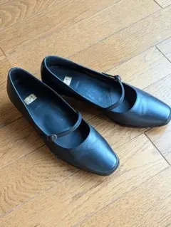 【ING】イング 本革パンプスストラップ付 入園入学フォーマル23㎝EEE