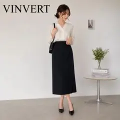 M-PREMIER エムプルミエ mid サテンフレアスカート ブラック - メルカリ